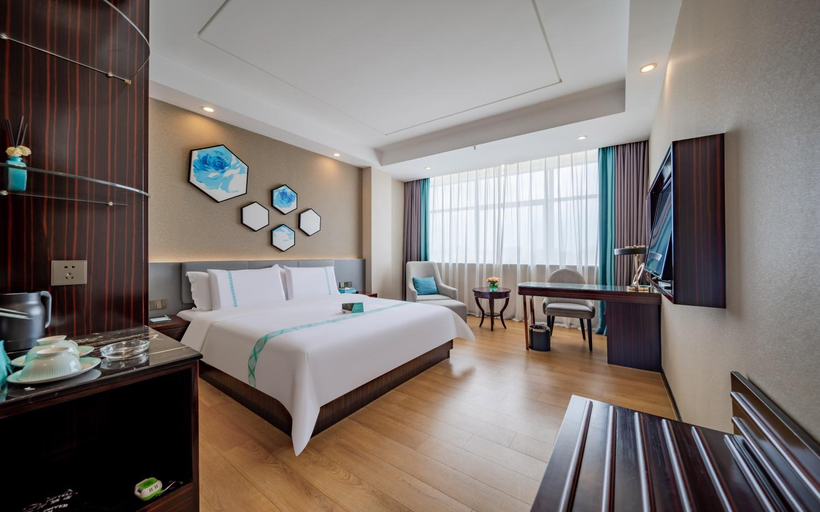 Bedroom 2, 希岸轻雅广州白云站三元里店, Guangzhou