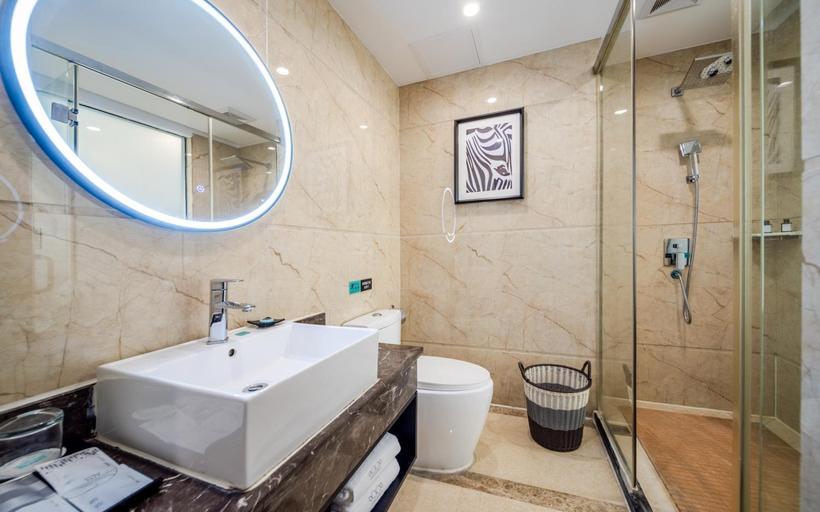 Bathroom 3, 希岸轻雅广州白云站三元里店, Guangzhou