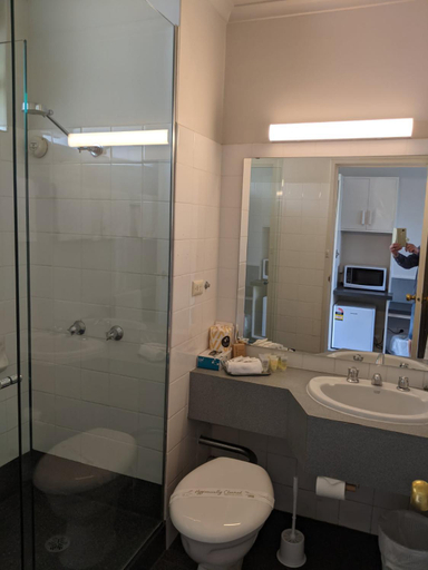 Bathroom, Parklane Motel, Launceston - Pt B
