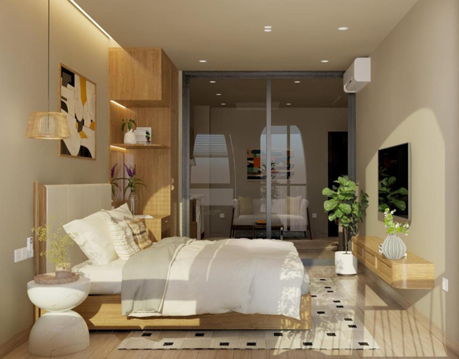 Bedroom 2, Weal Apartment, Da Nang