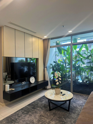 Balcony view 2, StayPay Apartment in VinhomesCentralPark, Bình Thạnh