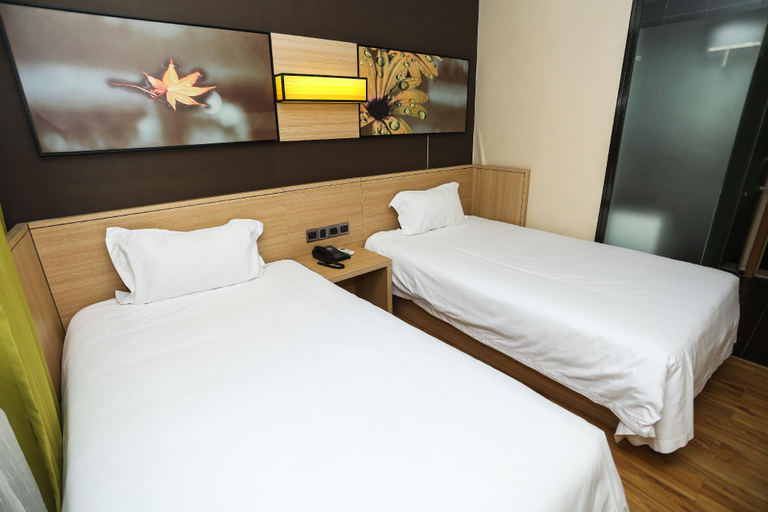 Bedroom 3, IU Hotels·Hengshui Heping Road Aite Railway Station, Hengshui