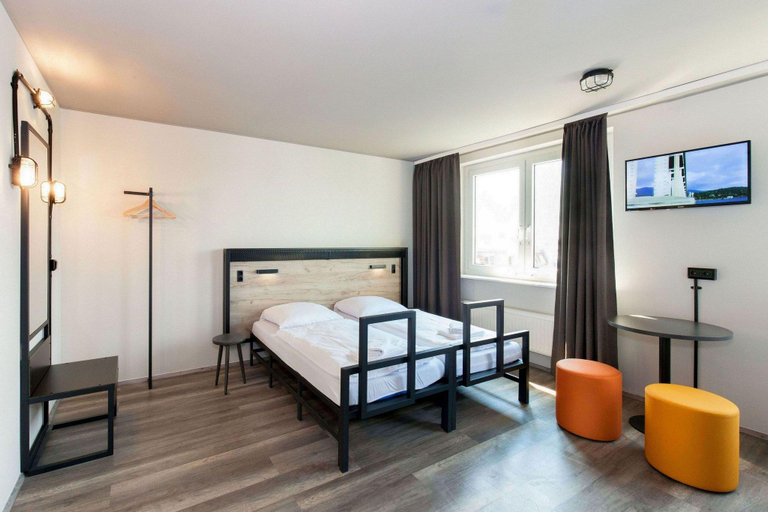 Bedroom 4, a&o Frankfurt Ostend, Frankfurt am Main