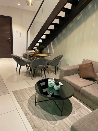 Living area 3, danny's lux home, Accra