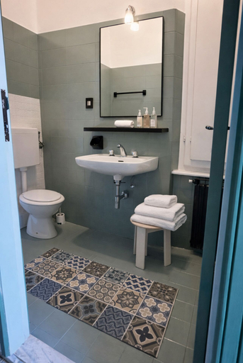 Bathroom 3, Hotel Villa Pina, Ancona