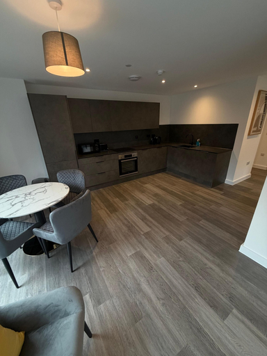 Private kitchen 3, Berkeley Square Apartments, Manchester