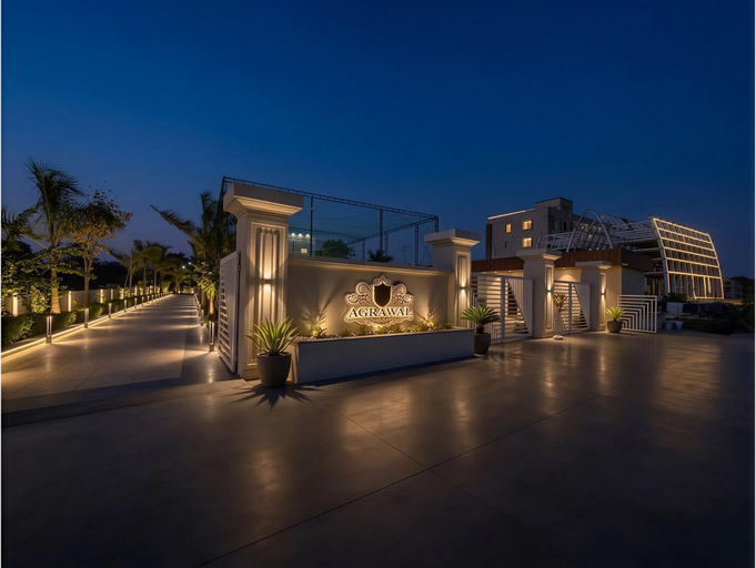 Property grounds 3, Shree Agrawal Avenue, Ujjain