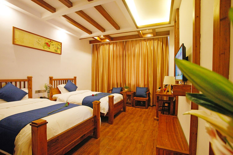 Bedroom 3, Guihua Road 106th Hostel, Zhangjiajie