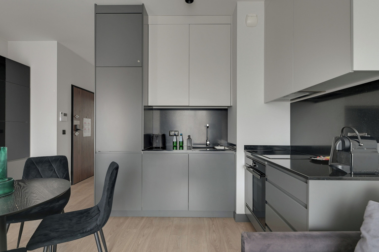 Private kitchen, Scala 134 by Grand Apartments, Gdańsk City