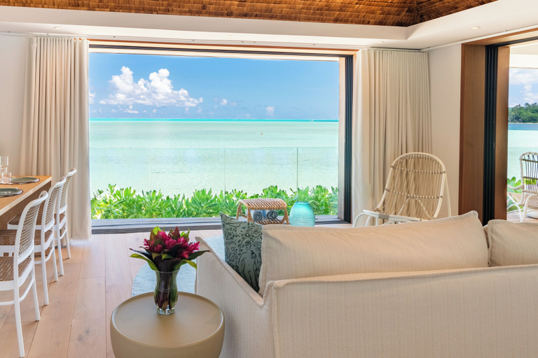 Living area 2, Baby Plage, Bora Bora