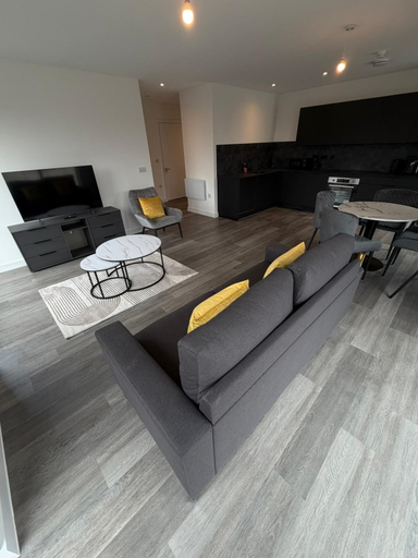 Living area 5, Berkeley Square Apartments, Manchester