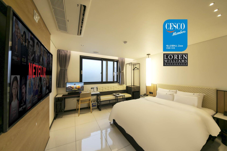 Bedroom 2, Hotel Gam Cheongju Terminal Branch, Cheongju