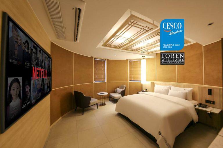 Bedroom 3, Hotel Gam Cheongju Terminal Branch, Cheongju