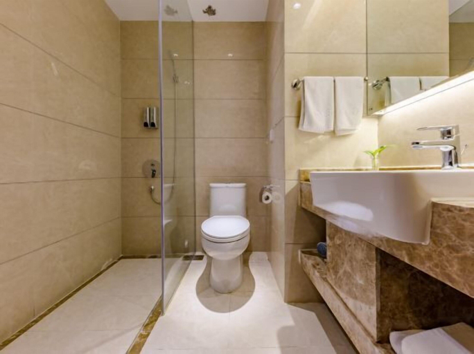 Bathroom 4, Taoyuan Hotel, Dezhou