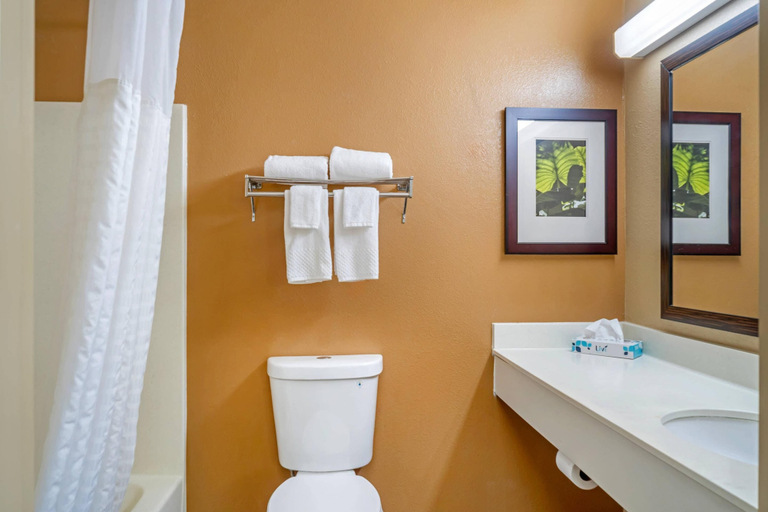 Bathroom 4, MainStay Suites Chicago Hillside, Cook