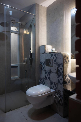 Bathroom 4, Kia Inn Anjuna, North Goa