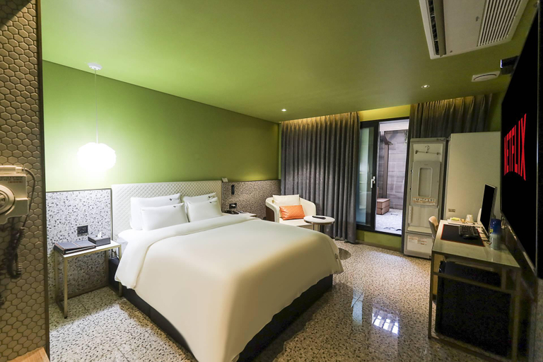 Bedroom 4, Hotel Gam Cheongju Terminal Branch, Cheongju