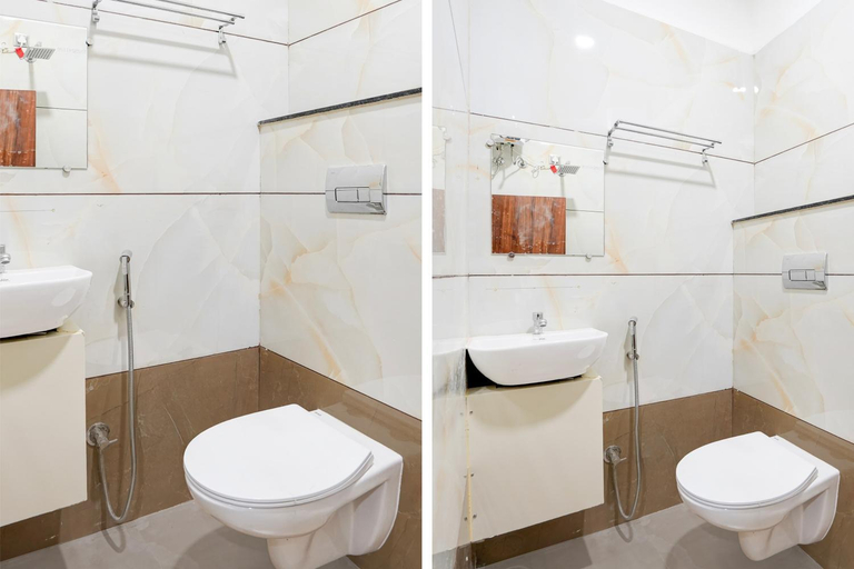 Bathroom, Super Townhouse Rajendra Nagar Main Road, Indore