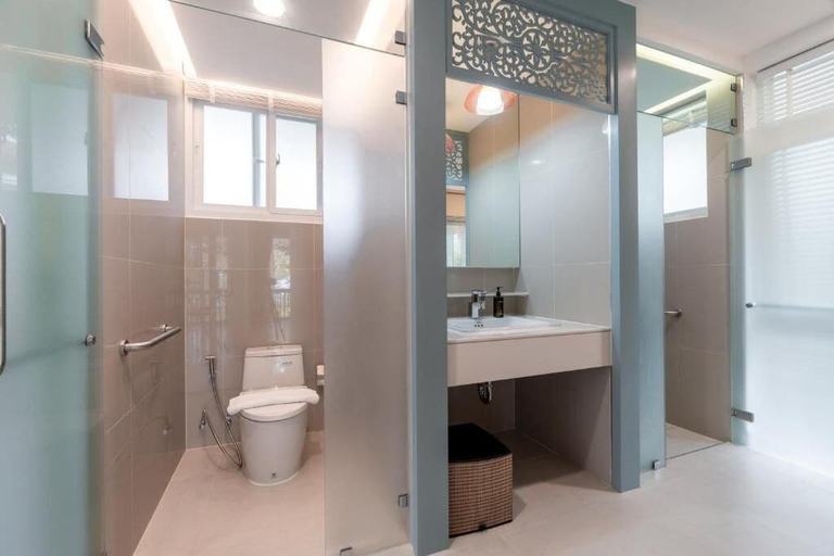 Bathroom 4, Na Sook Wellness Resort, Mueang Krabi