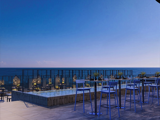 Outdoor dining 3, Sunrise Emerald