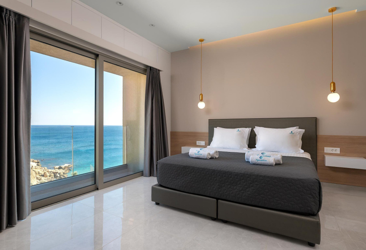 Room 2, Villa Aquamarine beachfront Rhodes, South Aegean