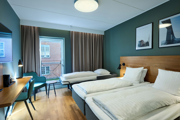 Bedroom 2, Go Hotel Østerport, Copenhagen