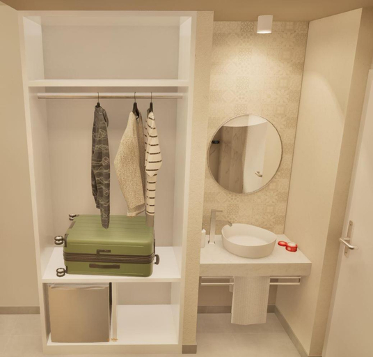 Bathroom, Marina Hotel, Faistos