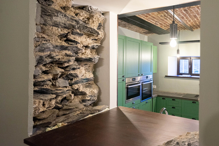 Private kitchen 2, Elegant castle for 12 guests, Luxembourg