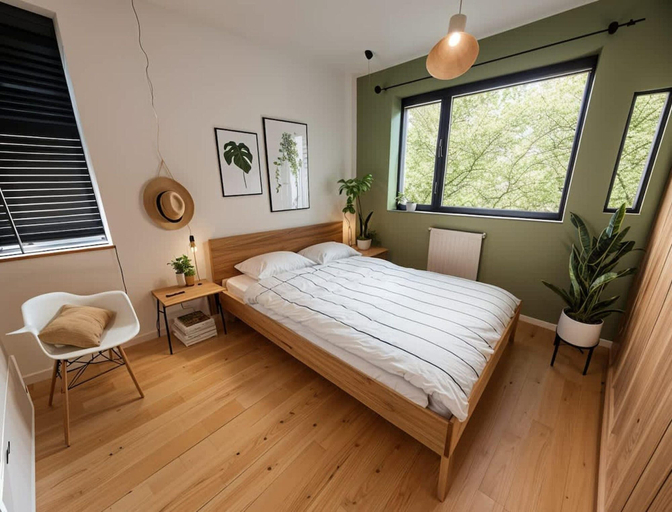 Room 2, Stylish Dulwich Apartment With Parking, London
