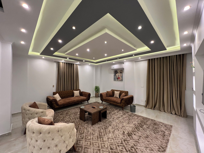 Living area 3, ELITE Comfort 3BR Apartment New Cairo, New Cairo City