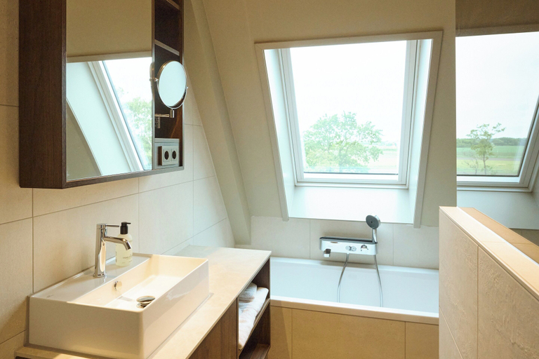 Bathroom 3, Country Holiday Home for 6 Guests, Texel