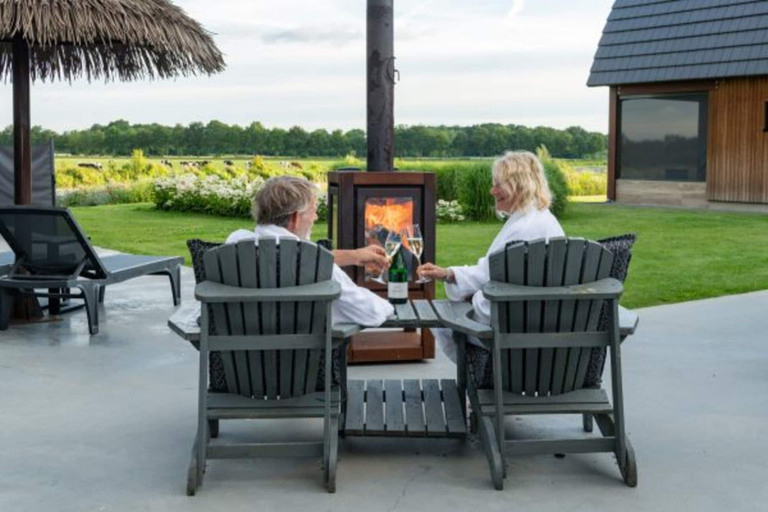 Outdoor dining 2, Private Wellness Haven by the Vecht, Ommen