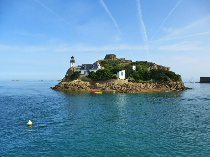 View from property 3, Family Home in Locquirec Bay, Finistère