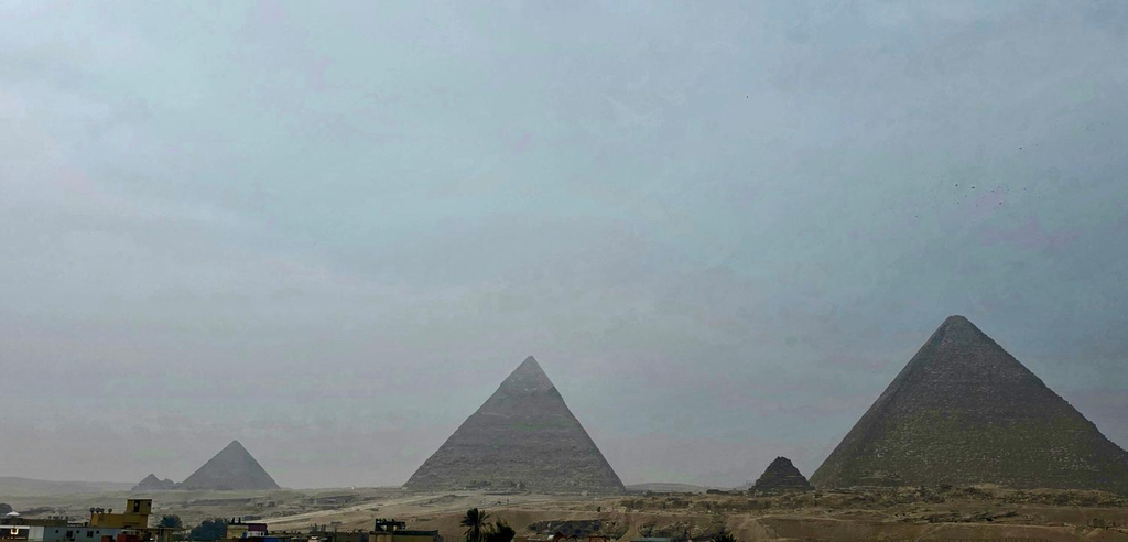 Surrounding environment 5, Fantastic pyramids view, Unorganized in Al Jizah