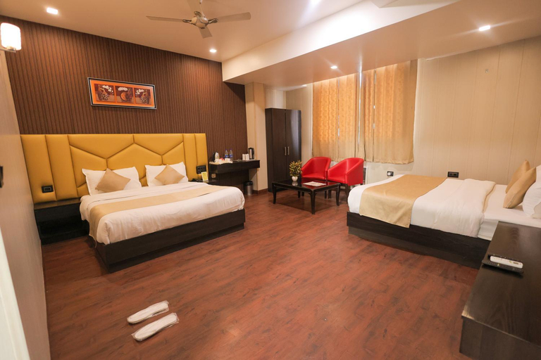 Bedroom 2, Hotel Krishnam Vrindavan – Near Banke Bihari Temple, Mathura
