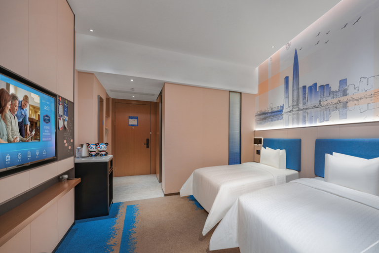 Bedroom 2, Hampton by Hilton Shenzhen Yuanshan, Shenzhen