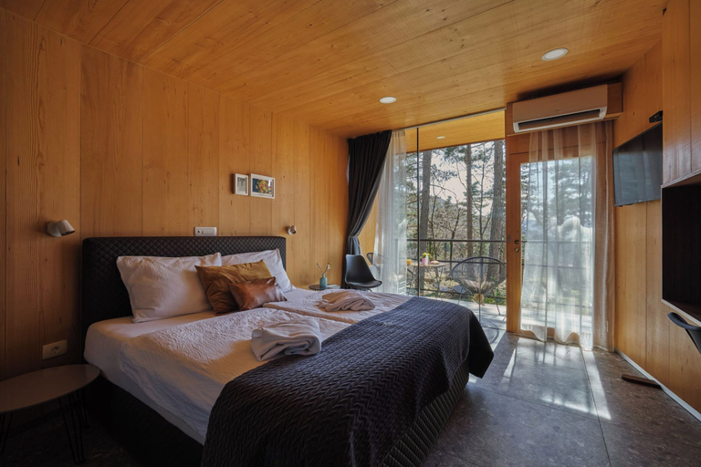 View from room 2, Theodosius Glamping Mobile Home, Vipava