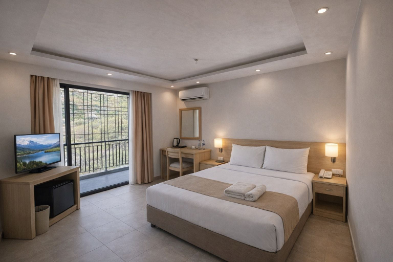 Room 4, Hotel Mangal Taara, Chamoli
