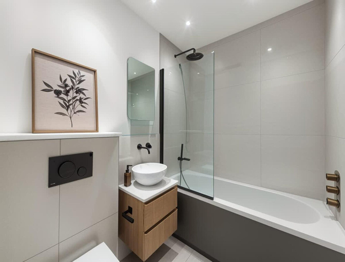 Bathroom 5, Wimbledon Apartment, London