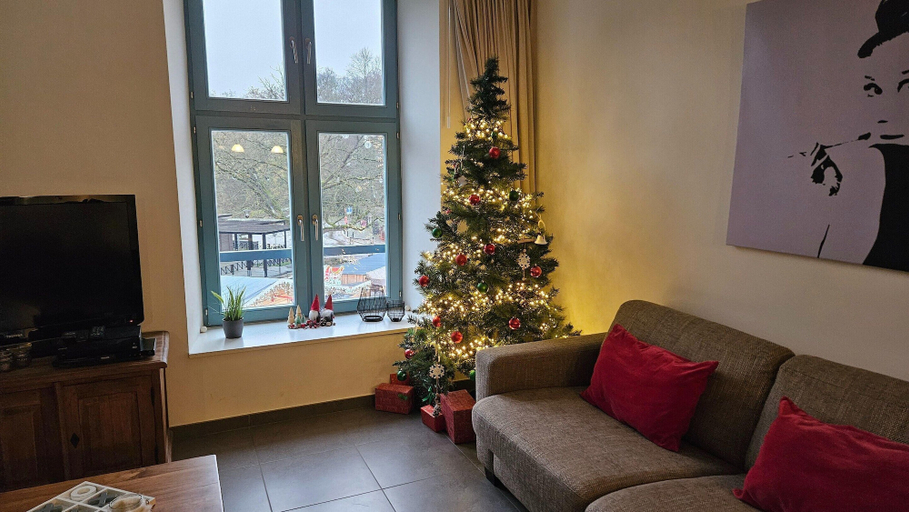 Living room 4, Spacious Durbuy Apartment for 6, Luxembourg