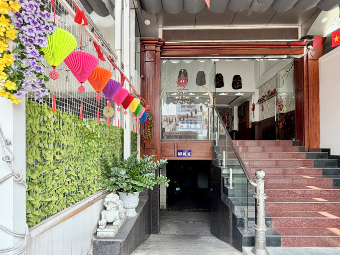 Exterior detail, My Thanh Hotel, District 12
