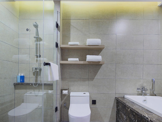 Bathroom 4, Starway Hotel Nanjing Binjiang Development Zone Xintiandi, Nanjing