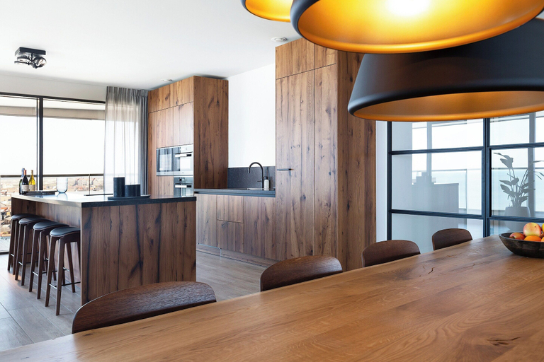 Private kitchen 3, Luxury North Sea Retreat With Garage, Bergen