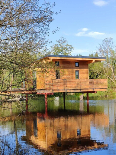 Exterior 4, Tiny House Over the Pond, With Fireplace and Large Terrace - Last Minute, Bautzen