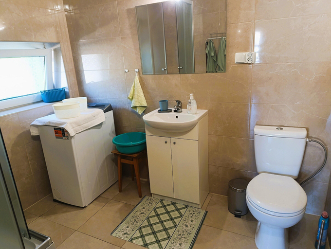 Bathroom 3, Apartment in Miedzyzdroje Near the Beach, Kamień