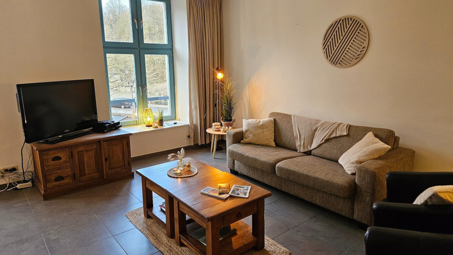 Living room 3, Spacious Durbuy Apartment for 6, Luxembourg