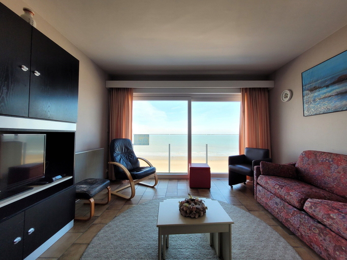 Living room 5, Steps From the Quiet Seaside Path, West-Vlaanderen
