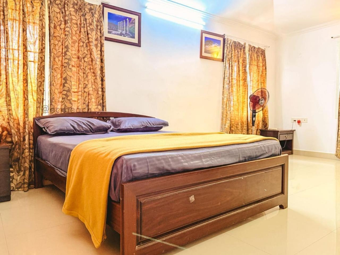 Bedroom 3, Heavens 4BHK Premium Pool Villa, Uthandi Beach, ECR Chennai, Kancheepuram