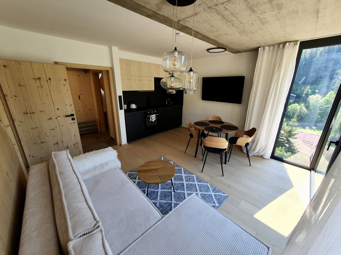 Living room 3, Apartment in Krkonose With Mountain Views, Trutnov