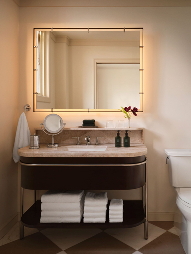 Bathroom 5, The Huntington Hotel, San Francisco